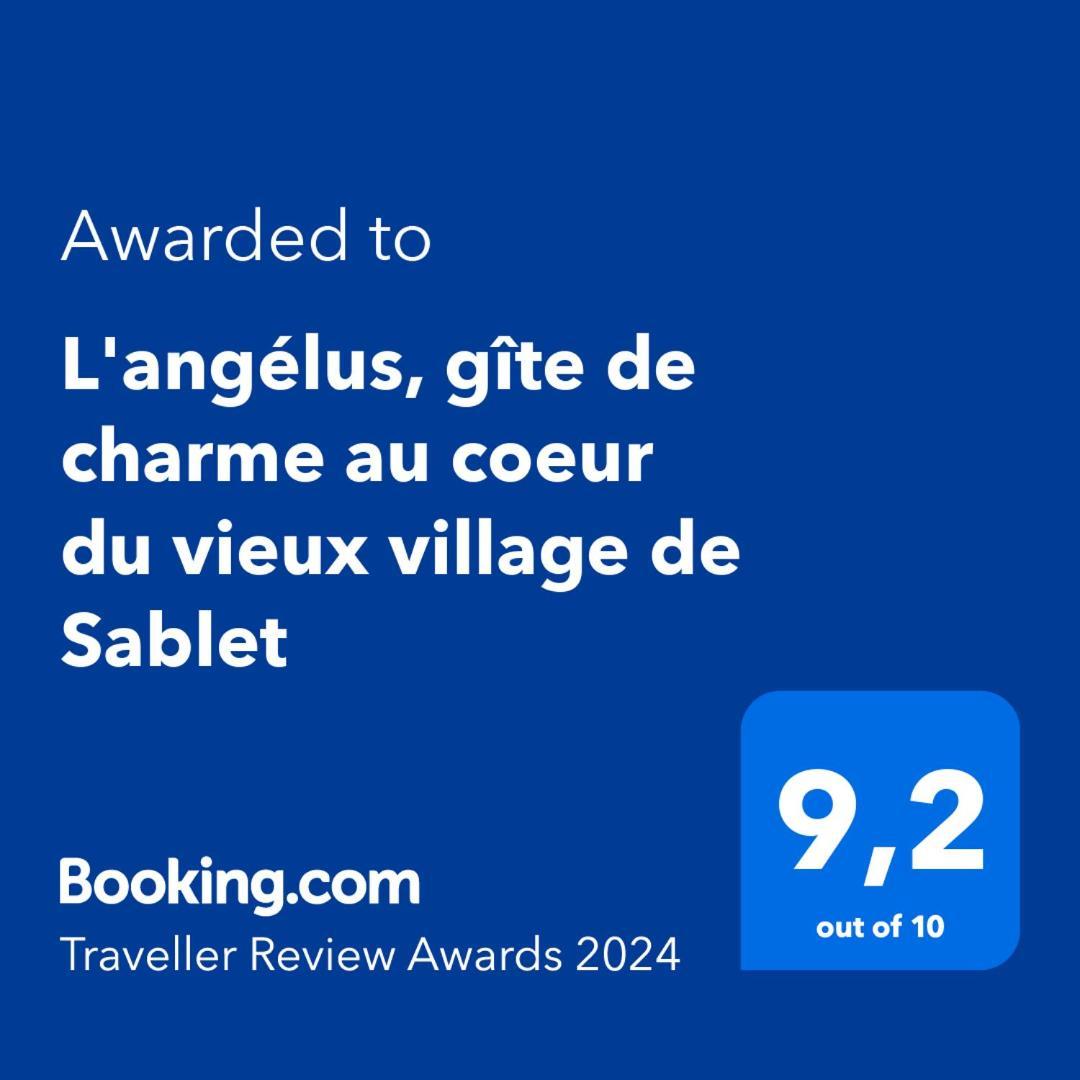 L'Angelus, Gite De Charme Au Coeur Du Vieux Village De Sablet Exterior photo